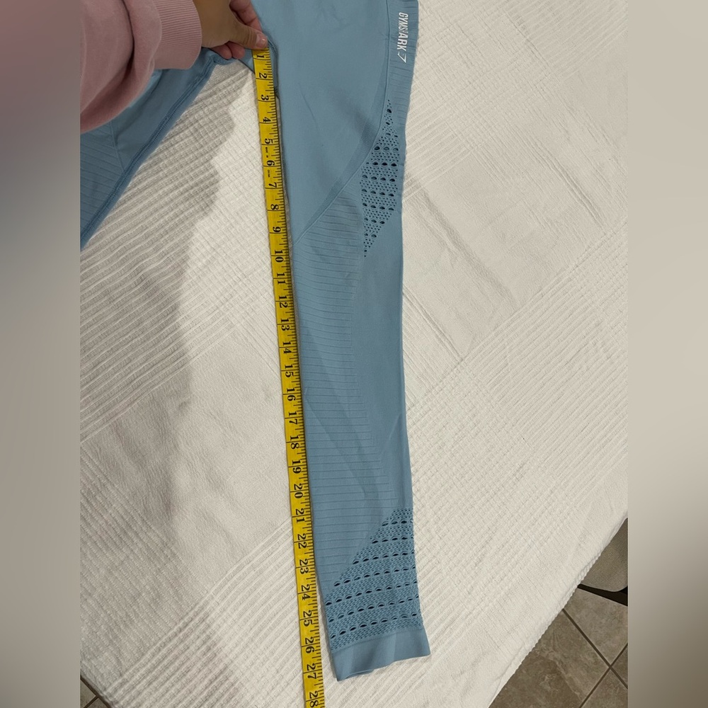 Gymshark Seamless Leggings Set in Blue and Pink, XS - Picture 8 of 12